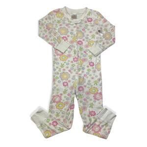 Hanna Andersson One Piece Floral Pajamas